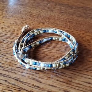 Multi colored wrap bracelet